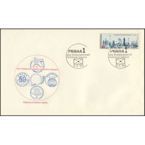 2412 FDC - Den československ&eacute; po&scaron;tovn&iacute; zn&aacute;mky