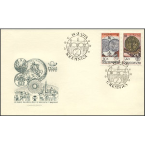 2298-2302 (s&eacute;rie FDC) - 650. v&yacute;roč&iacute; založen&iacute; mincovny v Kremnici