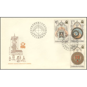 2322-2326 (s&eacute;rie FDC) - Staroměstsk&yacute; orloj v Praze