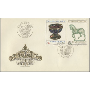 2251-2252 FDC - Pražsk&yacute; hrad