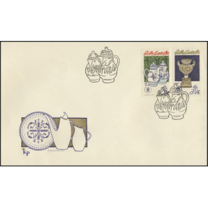 2257-2262 (s&eacute;rie FDC) - Tradice československ&eacute;ho porcel&aacute;nu