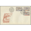 2273-2275 FDC - Za Evropu m&iacute;ru, spolupr&aacute;ce a společensk&eacute;ho pokroku