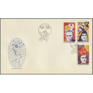 2276-2280 (s&eacute;rie FDC) - V&yacute;zkum vesm&iacute;ru