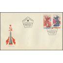 2281-2282 FDC - 60. v&yacute;roč&iacute; VŘSR a 55. v&yacute;roč&iacute; vzniku SSSR