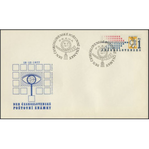 2291 FDC - Den československ&eacute; po&scaron;tovn&iacute; zn&aacute;mky