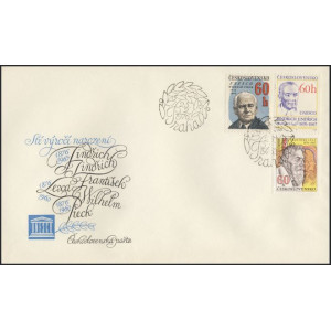 2182-2186 (s&eacute;rie FDC) - V&yacute;roč&iacute; v&yacute;znamn&yacute;ch osobnost&iacute;