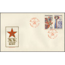 2194-2195 FDC - XV. sjezd KSČ