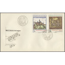 2219-2220 FDC - Pražsk&yacute; hrad