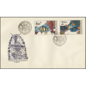 2142-2146 (s&eacute;rie FDC) - Akvarijn&iacute; ryby