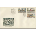 2154-2159 (s&eacute;rie FDC) - Z historie československ&yacute;ch motocyklů