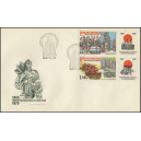 2167-2172 (s&eacute;rie FDC) - &Uacute;spěchy socialistick&eacute; v&yacute;stavby