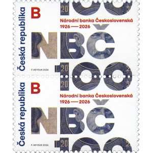 1348 (2blok) - N&aacute;rodn&iacute; banka Československ&aacute; - 100 let