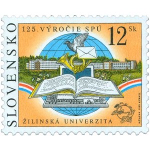 0184 - 125. výročí Světové poštovní unie - Žilinská univerzita