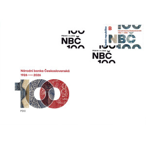 1348 FDC - N&aacute;rodn&iacute; banka Československ&aacute; - 100 let