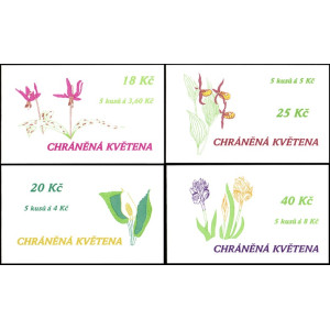 ZS51-54 (s&eacute;rie) - Ochrana př&iacute;rody - chr&aacute;něn&aacute; květena