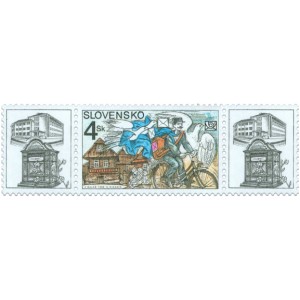 0168 KL+KP - Den poštovní známky - Historie pošty