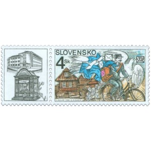 0168 KL - Den poštovní známky - Historie pošty