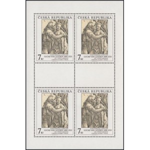 0057-59 PL (série) - Umělecká díla na známkách