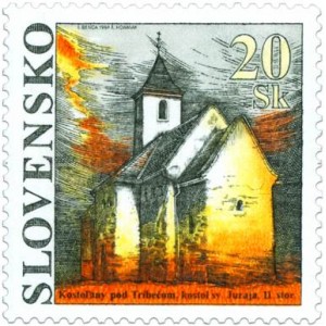 0044 - Krásy naší vlasti - Kostel sv. Juraja v Kostoľanoch pod Tríbečom